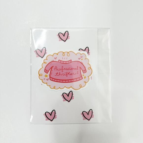 2/$24 NEW Professional Thrifter Sticker, Thrifting Reselling Gift - Picture 7 of 9